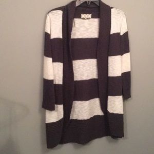 Striped cardigan